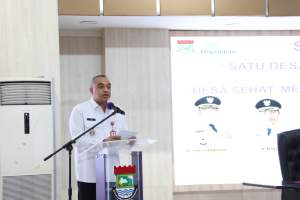 Zaki Buka Sosialisasi Satu Agen Pegadaian Satu Desa Dan Desa Sehat