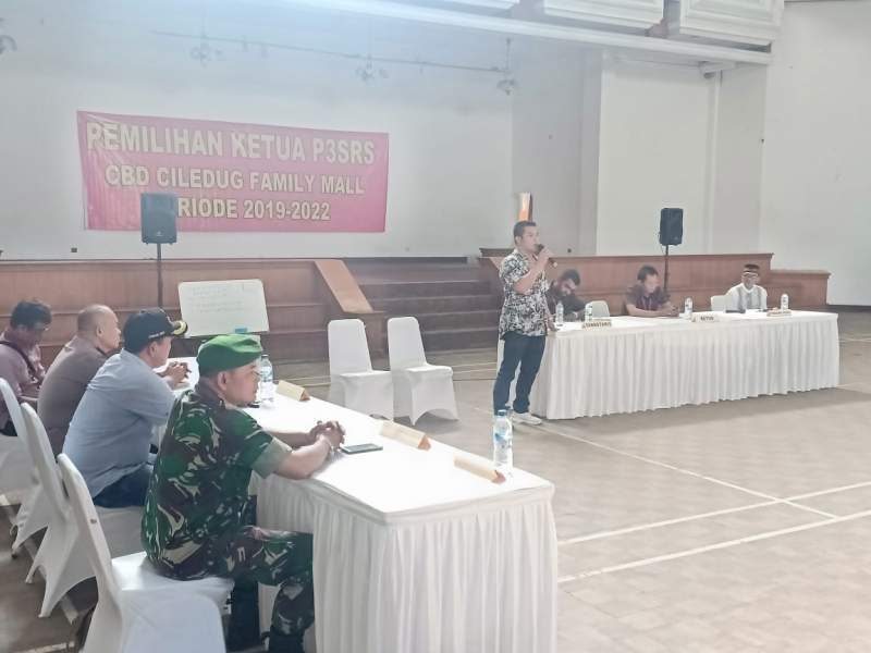 Iman Santoso Resmi Nahkodai PPPSRS Family Mall CBD Ciledug