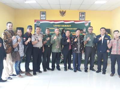 Mantan Pasi Pers Kodim Jakarta Utara Resmi Jabat Danramil - 11 Pasar Kemis