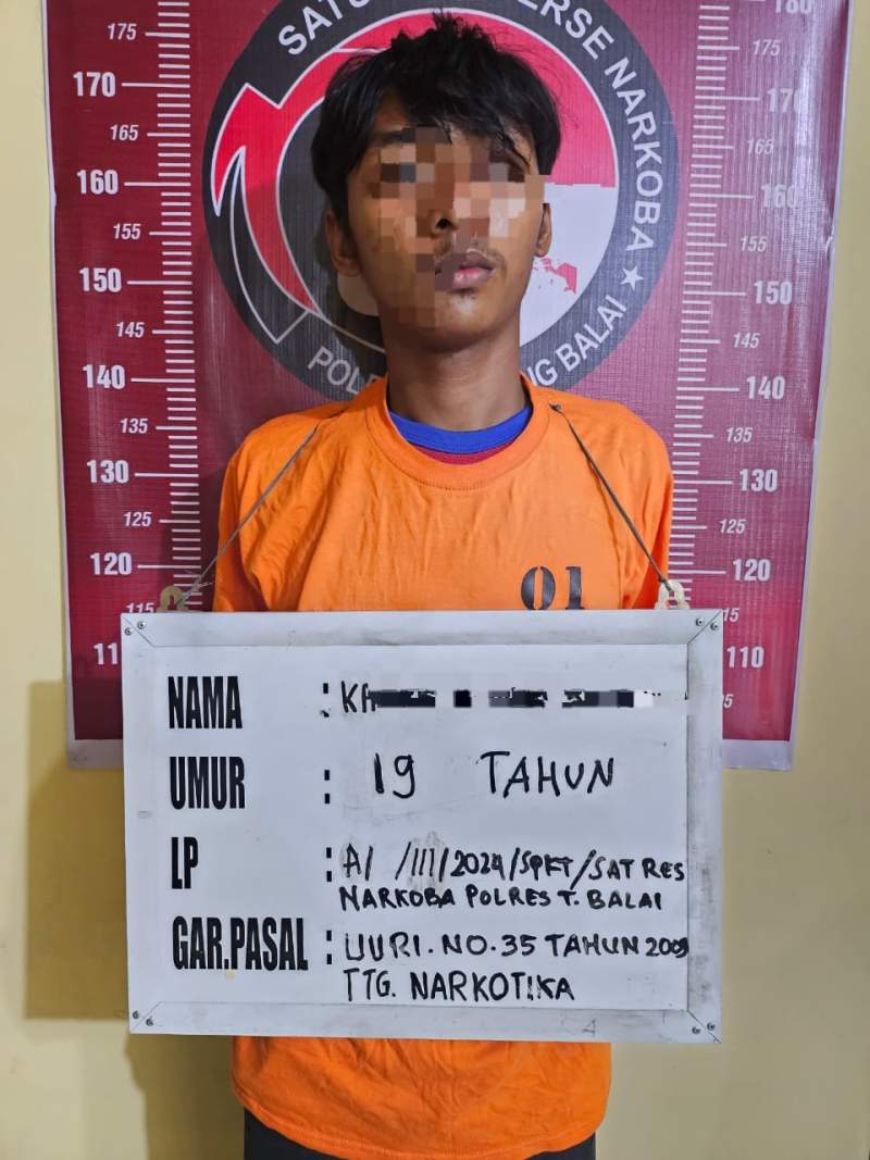 Polisi Tangkap Bandar Narkoba di Tanjungbalai