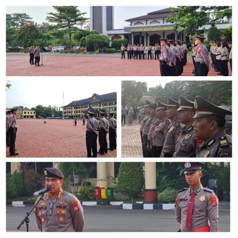 Ditpamobvit Polda Banten Ingatkan Personel Tentang Tanggung Jawab