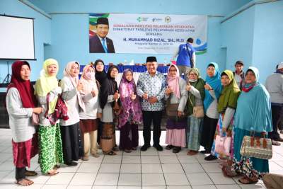 Muhammad Rizal DPR RI Bareng Kemenkes Sosialisasi Germas di Cibodas Tangerang