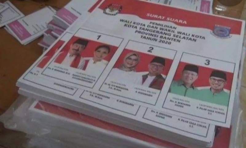 Distribusi Surat Suara di Tangsel Masih Kurang, KPUD Tangsel Menanti Kepastian Jelang Coblosan
