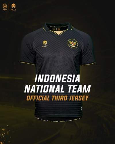 Aparel Mills Resmi Luncurkan Jersey Ketiga Timnas Indonesia