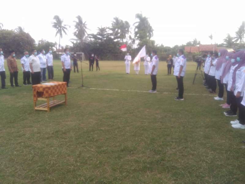 KOK Sukadiri di Kukuhkan, Nurhasim Siap Tumbuhkan Atlet Lokal