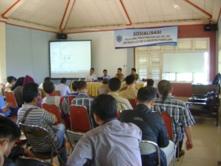 Distamben Sosilaisasikan Penyaluran Gas LPG