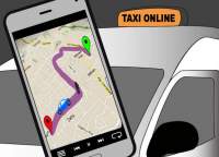 ilustrasi taxi online