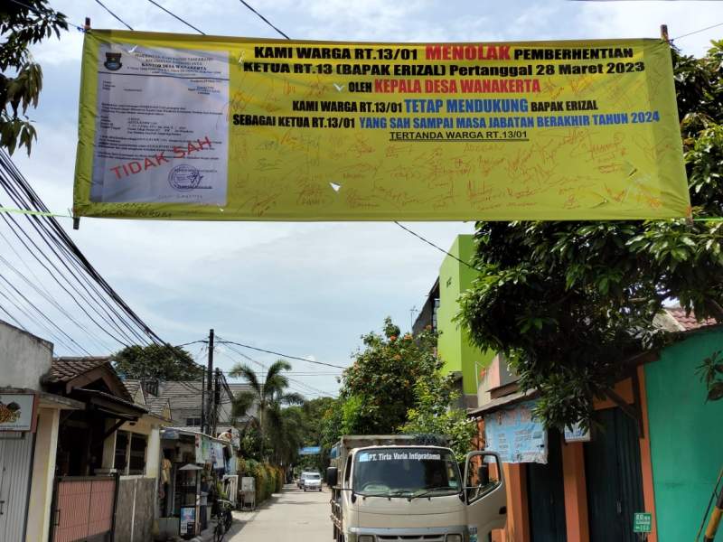 Soal Penolakan Pemecatan RT dan RW Sepihak, LTS  Angkat Bicara