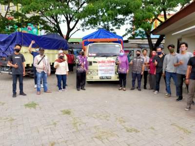 KPM PKH di Sepatan Dapat Bantuan Beras Dari Pusat