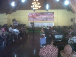 Laskar Merah Putih Gelar Seminar Sehari Tanpa Narkoba