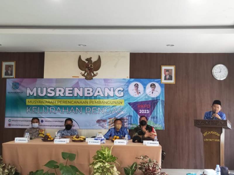 Kelurahan Rengas Musrenbang, Pemberdayaan SDM Jadi Fokus