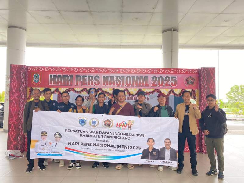 Pengurus PWI Pandeglang Berangkat Hadiri Hari Pers Nasional di Banjarmasin