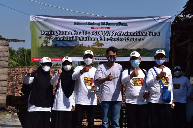 Kolaborasi PHE Oses dan Agro Desa Sinergi Foundation, Gelar Edu Socio Preneur Training