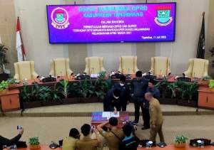 DPRD Setujui Raperda Pertanggungjawaban APBD 2021