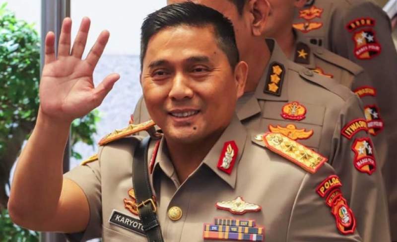 Kapolda Metro Jaya, Irjen Pol Karyoto.