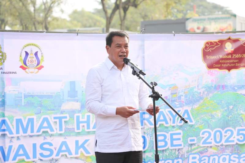 H Maesyal Rasyied Hadiri Perayaan Tri Suci Waisak 2569 BE di Citra Raya