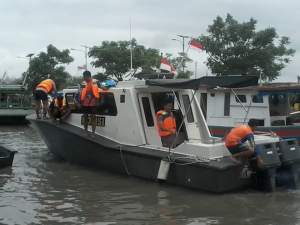 Satpolair Polres Serang Gelar Latihan Peyelamatan