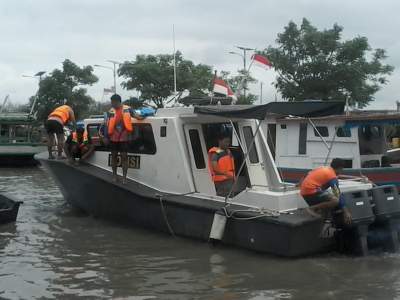 Satpolair Polres Serang Gelar Latihan Peyelamatan