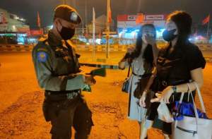 Satpol PP Tangsel dan TNI POLRI Gelar Razia PPKM Skala Besar