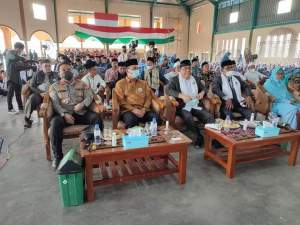 Kunjungi Ponpes Darel Azhar, Kapolres Lebak Himbau Santri Jaga Prokes