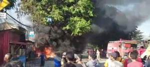 Warteg di Pasir Gadung Cikupa Ludes Terbakar