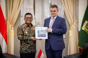 Gubernur Banten Andra Soni Terima Kunjungan Dubes Rumania Dan Adrian Balanescu