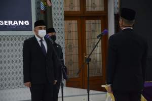 Denny Riyanto Dilantik Menjadi Dirut Mitra Kerta Raharja Kab Tangerang