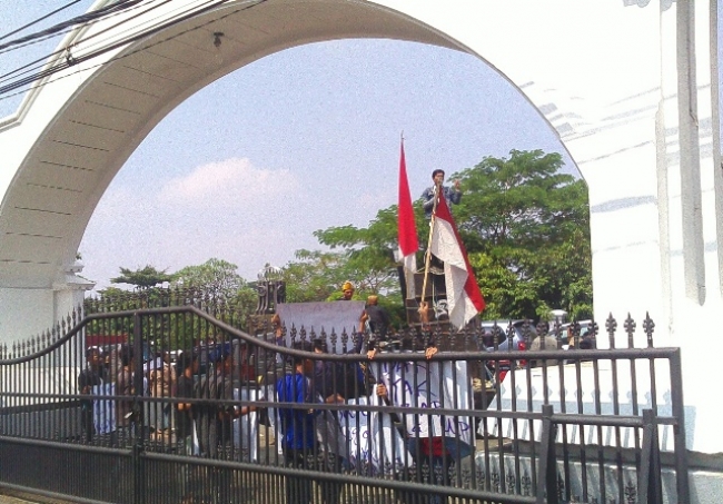 P4 Kembali Demo Pemkab Pandeglang