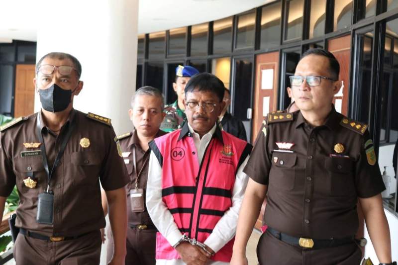 Mantan Menkominfo, Johnny G. Plate.