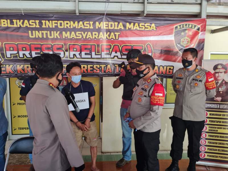 Dua Pelaku Ranmor di Kresek Dibekuk Polisi