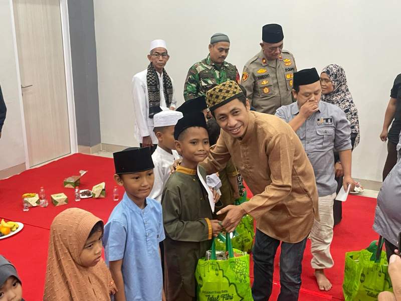 Harmoni Berkolaborasi, PWI dan IJTI Tangsel Gelar Santunan dan Buka Puasa Bersama