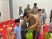 Harmoni Berkolaborasi, PWI dan IJTI Tangsel Gelar Santunan dan Buka Puasa Bersama