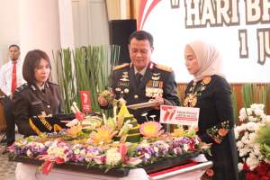 Rayakan HUT Bhayangkara Ke 77, Polda Banten Gelar Syukuran