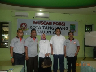 Pertama Kali, POBSI kota Tangerang Gelar Muscab