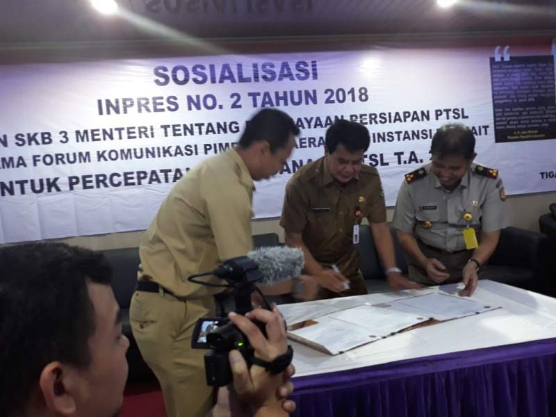 BPN Sosialisasikan Layanan Sertifikat Tanah Gratis