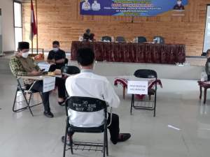 Daerah Dapil IV, Wahyu Agusti Monitoring Test Tertulis Balon Kades