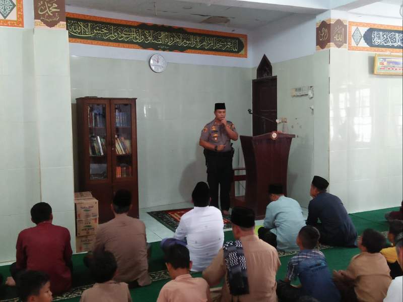 Kapolsek Cisoka Ajak Warga Jaga Kondusifitas Jelang Pilkades