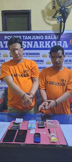 Bandar Narkoba di Selat Tanjung Medan  di Ringkus Sat Narkoba Polres Tanjung Balai