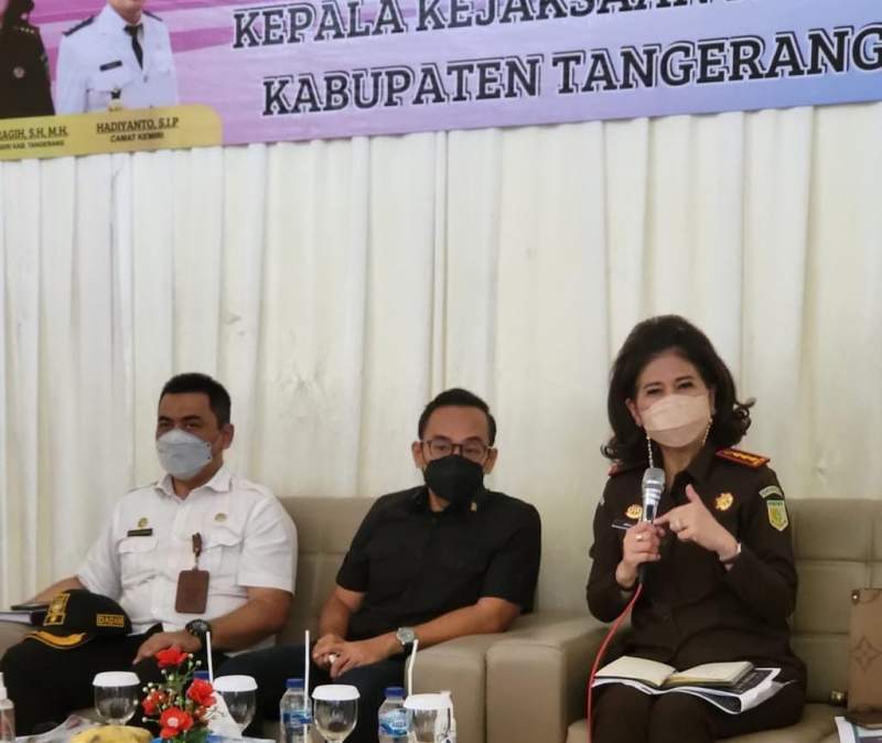 Cegah Korupsi Dana Desa, Jaksa Tigaraksa Kumpulkan Kades