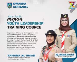 Membanggakan! Pramuka Penegak Garuda Babel Wakili Indonesia di APR Thailand