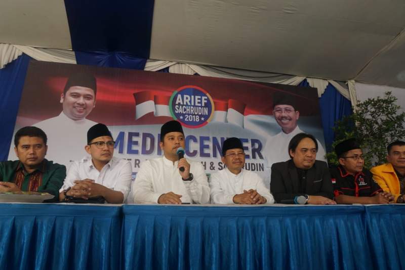 Arief-Sachrudin Raih 86 Persen Suara di Quick Count