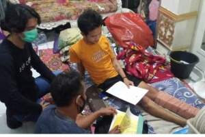 Pelaku Pembobol Kantor Metorologi Legal Lubuklinggau Patah Kaki