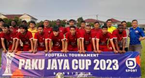Kesebelasan West Junior sukses menang telak tujuh gol atas lawannya, Kartar FC.