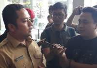 Walikota Tangerang Arief R Wismansyah Saat Diwawancarai