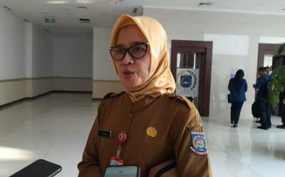Kepala Dinas Kesehatan Kota Tangsel, Allin Hendalin Mahdaniar.