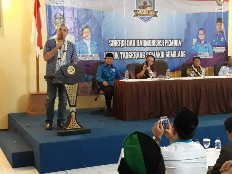 Sekda Kabupaten Tangerang Buka Musda XIV DPD KNPI  &nbsp;