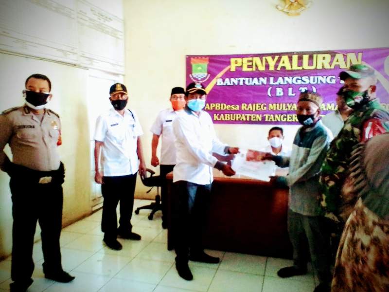 Pemdes Rajeg Mulya salurkan BLT DD Tahap ke 2 dan 3