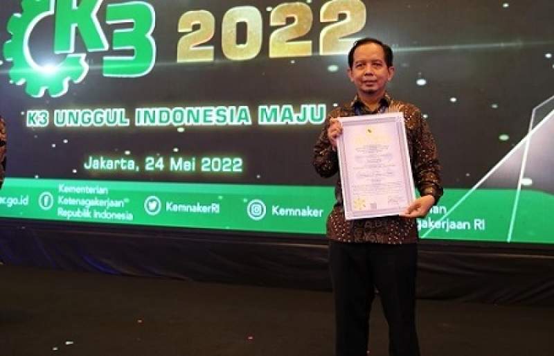 28 Unit Usaha dan Mitra Pemasok APP Sinar Mas Raih Penghargaan Manajemen K3 Dari Kemnaker