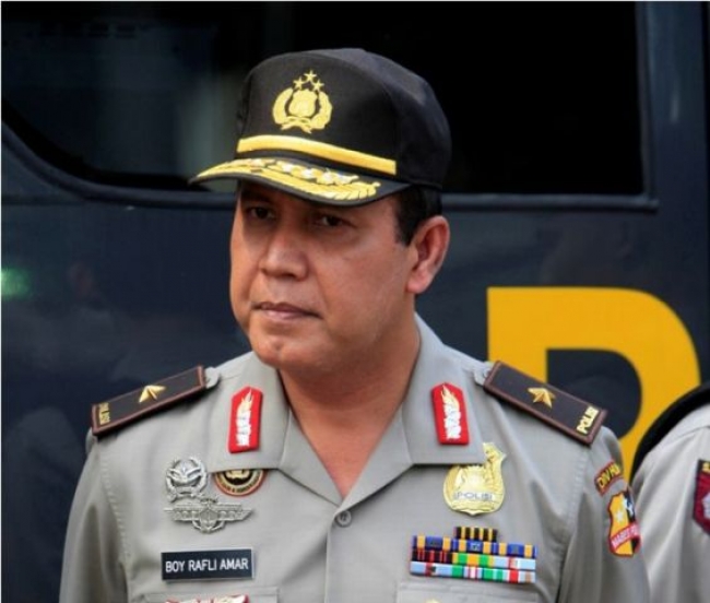 Kapolda Banten, Brigjenpol Boy Rafli Amar