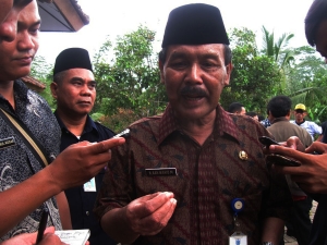 Sekertaris Daerah (Sekda) Kabupaten Pandeglang Aah Wahid Maulany